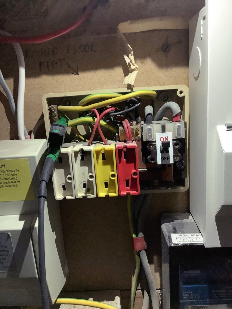 Fuse Box Before